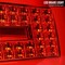 Spec-D Tuning SEDAN LED LIGHT BAR CHROME HOUSING AND RED LENS, 2PK LT-WRX084RLED-SQ-TM - alternate 3